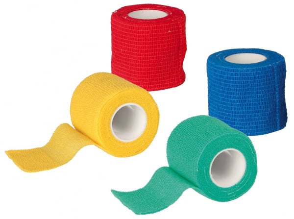 TRIXIE 19450 bandage og plaster Blå, Grøn, Rød, Gul