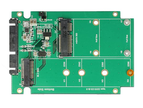 DeLOCK 62866 nätverkskort/adapters Intern M.2, mSATA