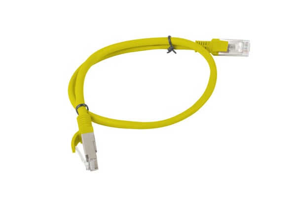 Lanberg PCF5-10CC-0050-Y netværkskabel Gul 0,5 m Cat5e F/UTP (FTP)