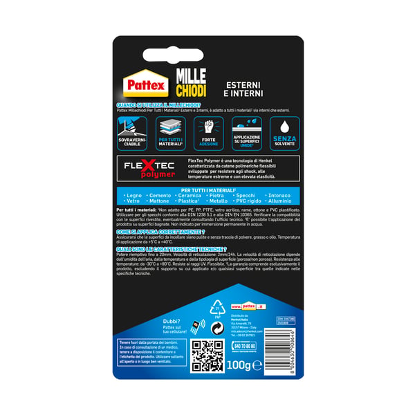 Pattex 1947380 liima Geeli Polymeeriliima 100 g
