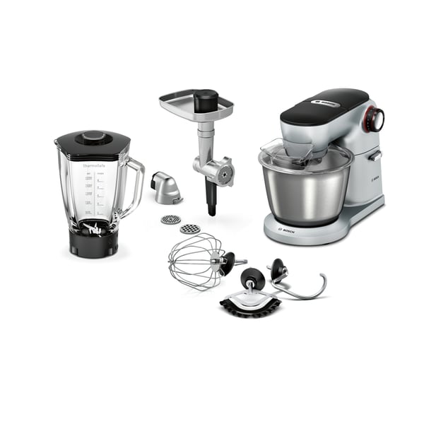 Bosch MUM9B34S27 monitoimikone 1400 W 5,5 L Alumiini, Musta
