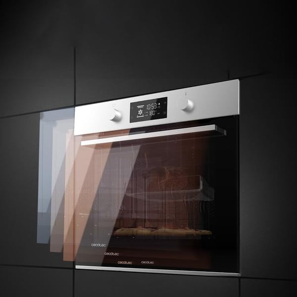 Miniatyrbild 2 av 10: Cecotec P526000 73 l 2800 W Svart, Rostfritt stål