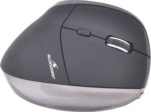 Miniatyrbillede 2 af 3: Bluestork M-WL-ERGO-BK mus Kontor Højre hånd RF trådløst 1200 dpi