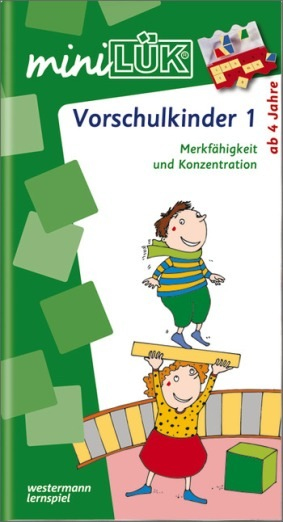 LÜK Vorschulkinder 1 böcker Utbildnings- Tyska