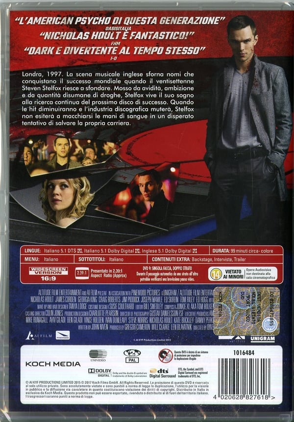PLAION Kill Your Friends DVD Engelska, Italienska