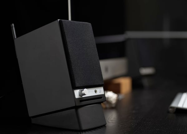 Miniatyrbild 4 av 4: Audioengine HD3 Svart Kabel & Trådlös 15 W
