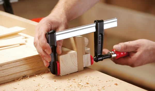 Miniatyrbillede 3 af 4: BESSEY TPN10BE klemme F-klemme 10 cm Aluminium, Sort, Rød