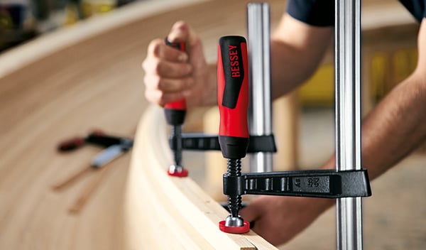 Miniatyrbillede 5 af 8: BESSEY TG30B8-2K klemme F-klemme 30 cm Aluminium, Sort, Rød