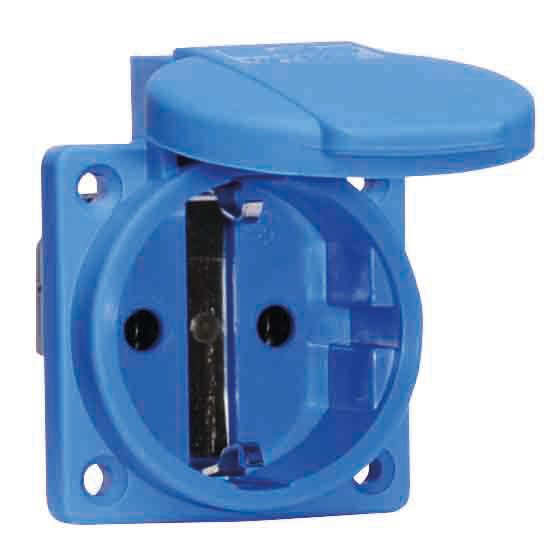 Bals Elektrotechnik 71094 eluttag CEE 7/3 Blå