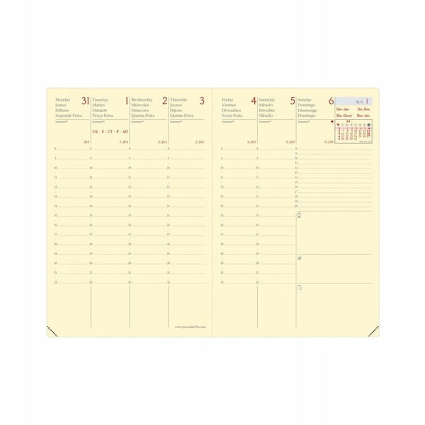 Miniatyrbillede 2 af 3: Quo Vadis 285999Q personlig timemanager