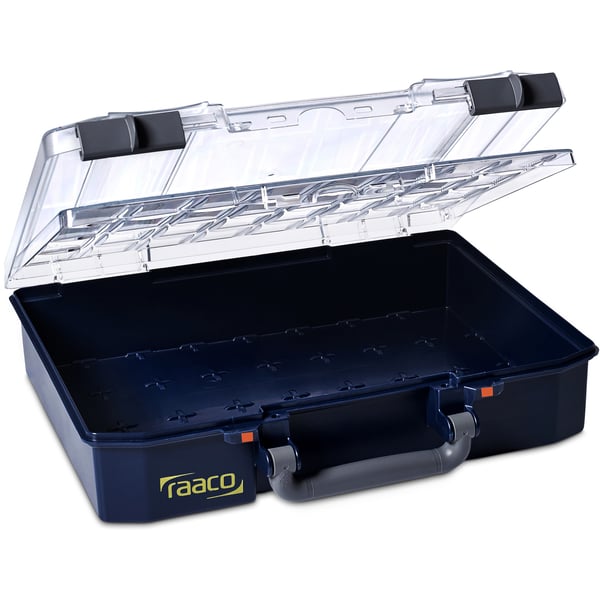 Miniatyrbillede 1 af 5: raaco CarryLite 80 4x8-0/DLU Blå Polykarbonat (PC), Polypropylen (PP)