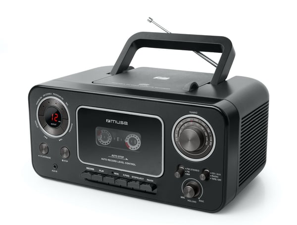 Muse M-182 RDC Analog FM, MW Sort