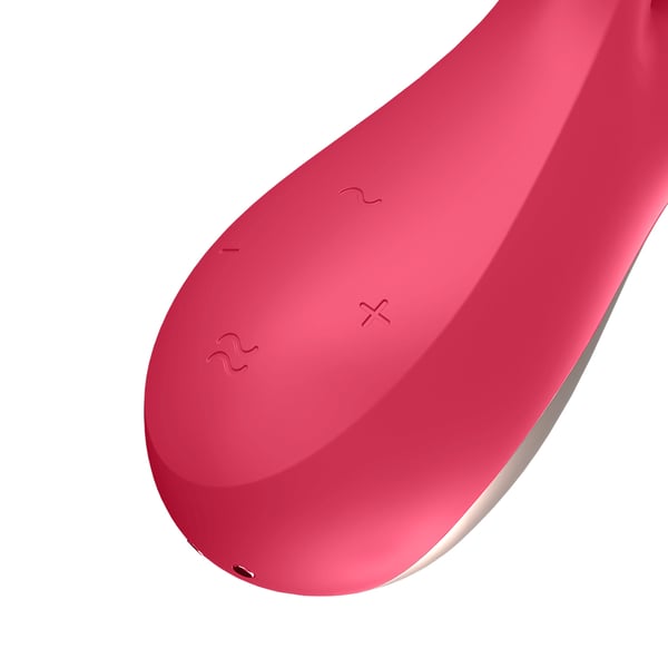 Miniatyrbild 2 av 4: Satisfyer Mono Flex Kaninvibrator Ambidextrous
