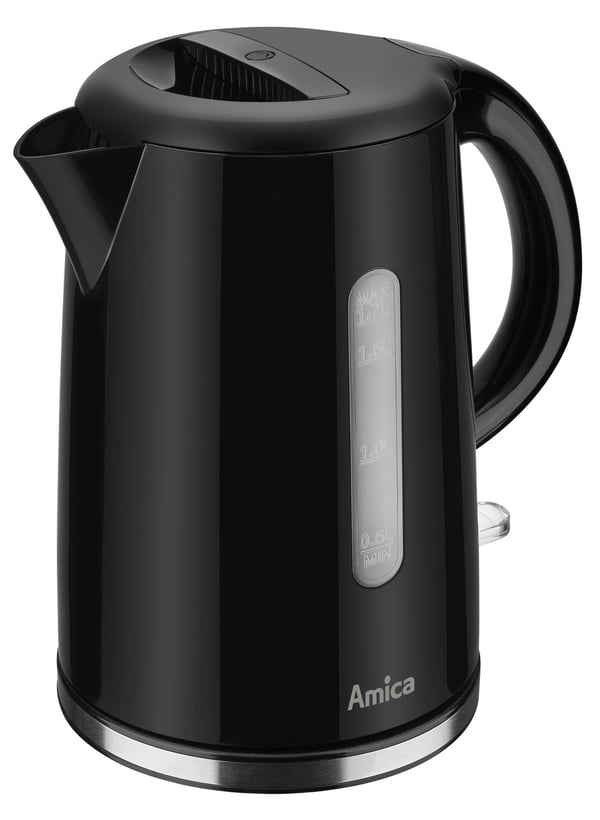 Pikkukuva 1 / 8: Amica KF 1002 vedenkeitin 1,7 L 2200 W Musta