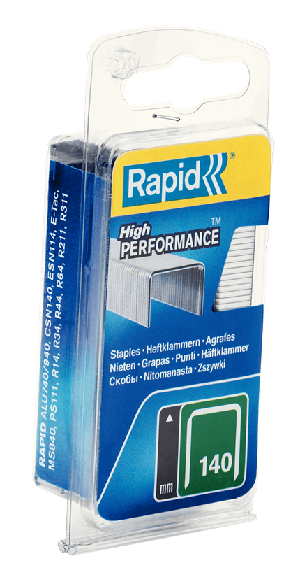 Miniatyrbild 1 av 6: Rapid Nr. 140 Bredtrådsklammer 8 mm