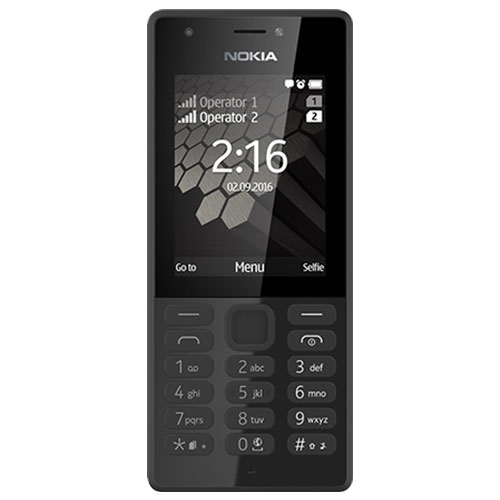 Nokia 216 6,1 cm (2.4") 82,6 g Musta Ominaisuuspuhelin