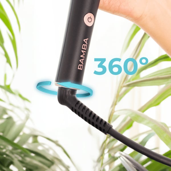 Pikkukuva 3 / 9: Cecotec SurfCare TwistWaves Kiharruspuikko Lämmin Musta