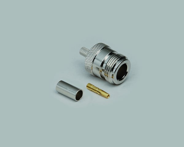 BKL Electronic 0404064 standard elektrisk stik Lige
