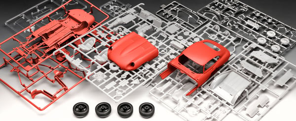 Plastikmodel Jaguar E-Type Coupe