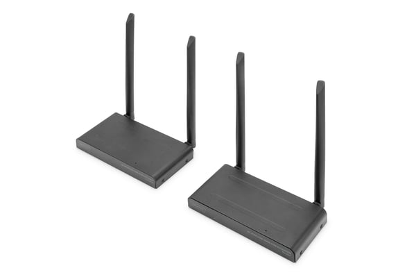 Pikkukuva 1 / 4: Digitus DS-55328 AV-signaalin jatkaja AV-lähetin ja -vastaanotin Musta