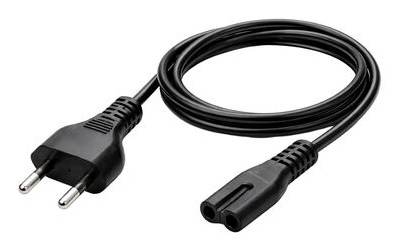 Miniatyrbillede 1 af 2: MediaRange MRCS346 el-ledning Sort 1,5 m CEE7/16 IEC C7
