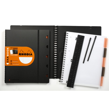 Miniatyrbillede 2 af 6: Rhodia 132142C blok og notesblok A4+ 80 ark Sort