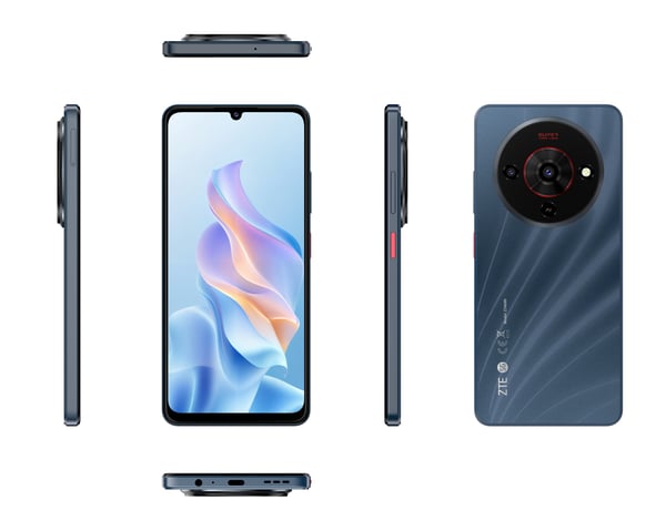 ZTE Blade A76 5G 17,1 cm (6.75") Kaksois-SIM USB Type-C 6 GB 128 GB 5000 mAh Musta