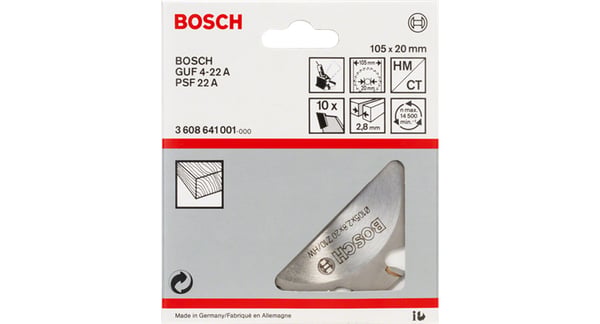 Miniatyrbillede 2 af 2: Bosch 3 608 641 002 rundsavklinge