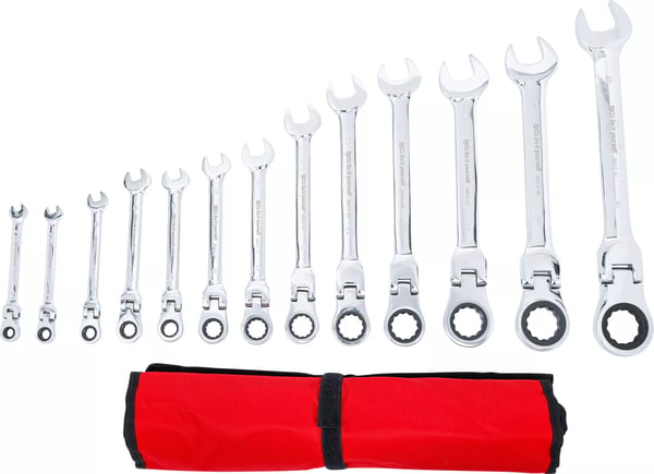 Miniatyrbild 6 av 7: BGS technic Ratchet Combination Wrench Set