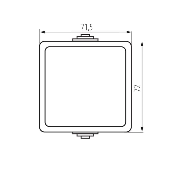 Kanlux S.A. 33499 valonkatkaisin ABS