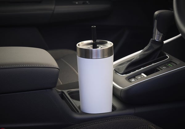 CONTIGO No-Spill Tumbler Dagligt forbrug 720 ml Rustfrit stål Hvid
