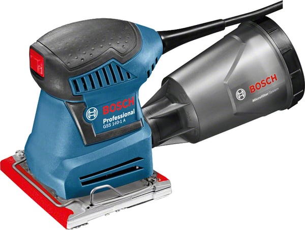 Bosch GSS 140-1 A Professional Epäkeskohiomakone 24000 RPM Musta, Sininen 180 W