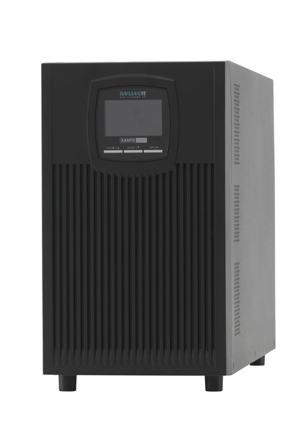 Miniatyrbild 1 av 2: ONLINE USV-Systeme XANTO 2000 strömskydd (UPS) Dubbelkonvertering (Online) 2 kVA 2000 W 8 AC-utgångar