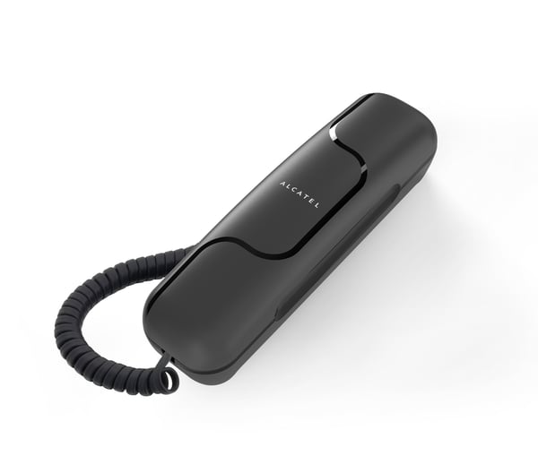 Miniatyrbild 1 av 2: Alcatel T06 Analog telefon Svart
