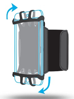 Mobilis Armpakke til mobiltelefon