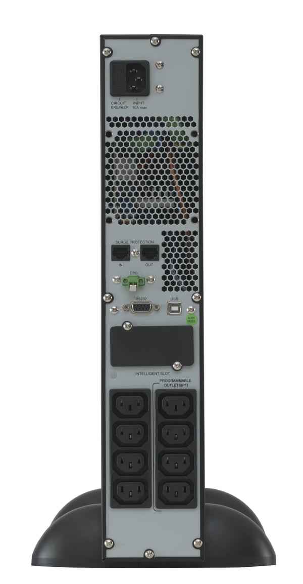 Miniatyrbild 3 av 6: ONLINE USV-Systeme ZINTO 800 strömskydd (UPS) Linjeinteraktiv 0,8 kVA 720 W 8 AC-utgångar