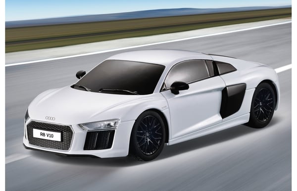 Miniatyrbild 5 av 8: Jamara Audi R8 radiostyrd modell Vägracerbil Elmotor 1:24