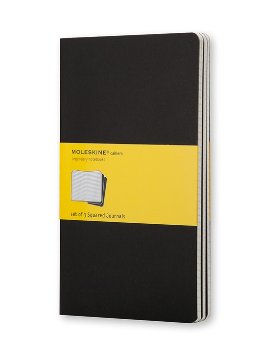 Moleskine Cahier blok og notesblok 80 ark Sort