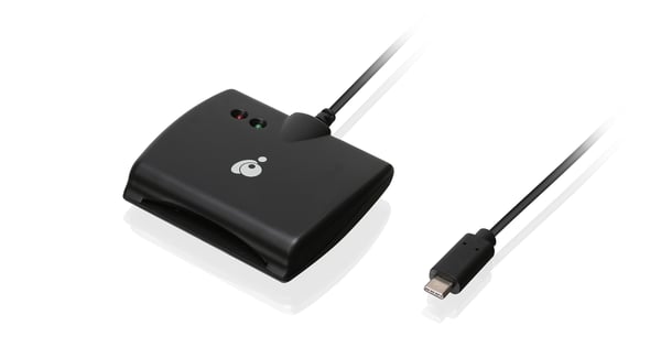 Pikkukuva 1 / 3: iogear GSR205 älykortin lukijalaite Sisätila USB 3.2 Gen 1 (3.1 Gen 1) Musta