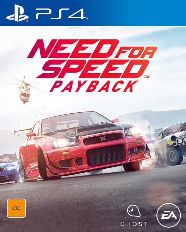 Miniatyrbild 1 av 6: Electronic Arts Need for Speed Payback Standard Engelska PlayStation 4
