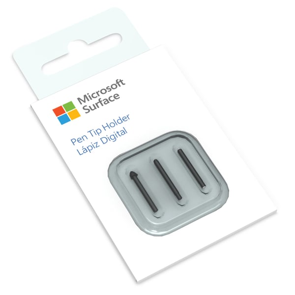 Microsoft Surface Pen Tips V2 Svart 3 styck