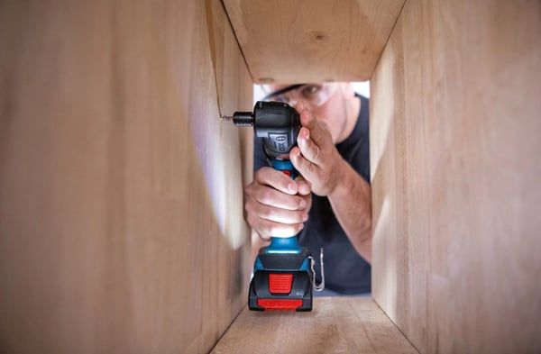 Bosch GSR 18V-90 FC PROFESSIONAL 2100 rpm SDS-plus 920 g Sort, Blå, Sølv
