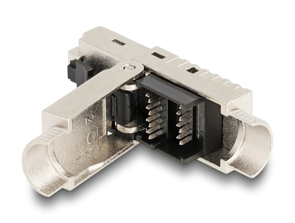 Miniatyrbillede 2 af 3: DeLOCK 87988 kabelsamler RJ45 Sølv