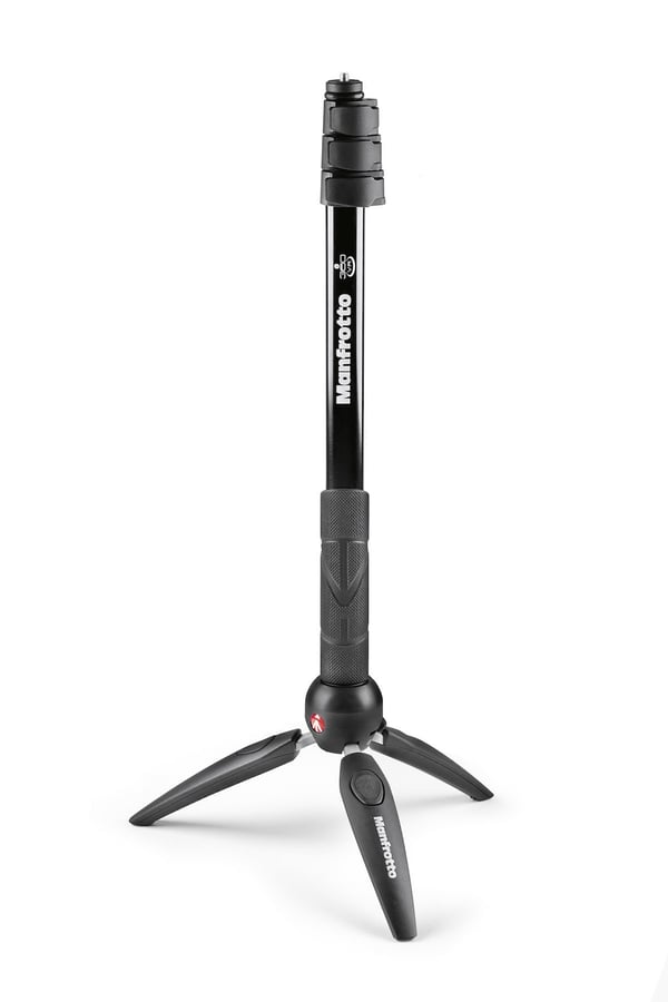 Manfrotto Pixi Evo stativ Digital/film kameror 3 ben Svart