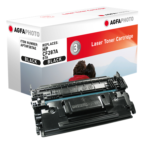 AgfaPhoto APTHP287AE tonerpatron 1 stk Sort AgfaPhoto APTHP287AE tonerpatron 1 stk Sort