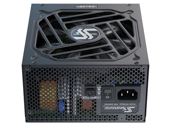 Miniatyrbild 1 av 7: Seasonic Vertex GX-1200 strömförsörjningsenheter 1200 W 20+4 pin ATX ATX Svart