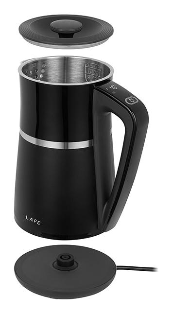 Lafe LAFCZA47290 elkedel 1,7 L 2200 W Sort, Rustfrit stål