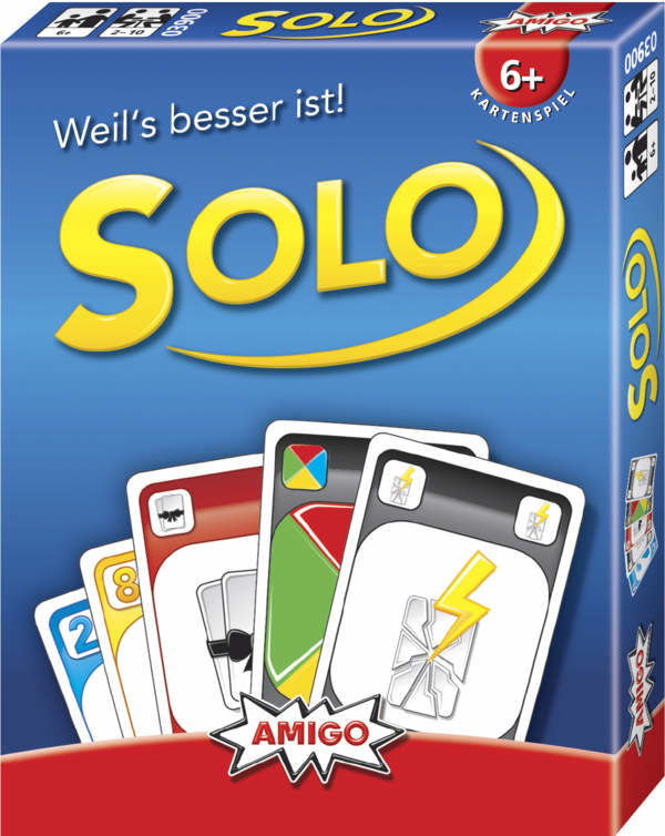 Amigo Solo 30 min Kortspel Kortbytesspel