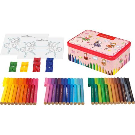Pikkukuva 2 / 2: Faber-Castell 155534 kuitukärkikynä Monivärinen 33 kpl