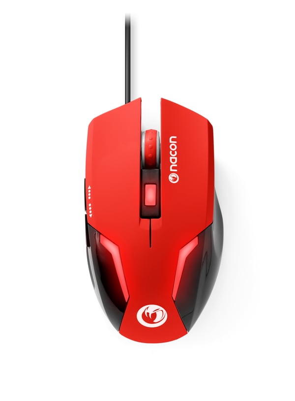 Miniatyrbillede 1 af 7: NACON GM-105 mus Spil Højre hånd USB Type-A Optisk 2400 dpi